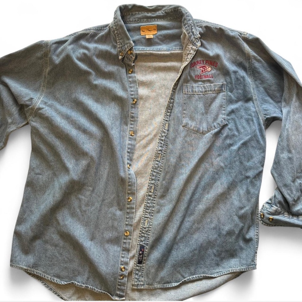 Port Authority Light Blue Denim Shirt
